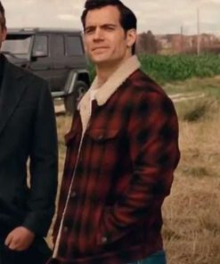 Henry Cavill Justice League Black and Red Jacket