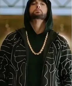 Eminem Houdini Black Hoodie Jacket