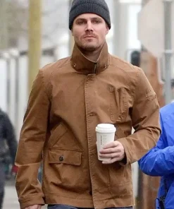Oliver Queen Arrow Brown Jacket