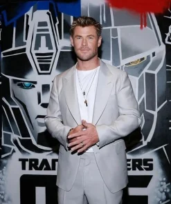 Chris Hemsworth Transformers One Premier Suit
