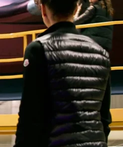 Gugu Mbatha-Raw Lift Black Puffer Jacket