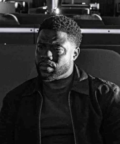 Kevin Hart Lift Black Suede Jacket