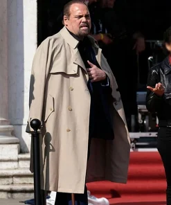 Lift 2024 Vincent D’Onofrio Beige Trench Coat
