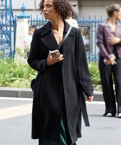 Lift Abby Black Trench Coat