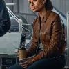 Lift Abby Brown Leather Jacket