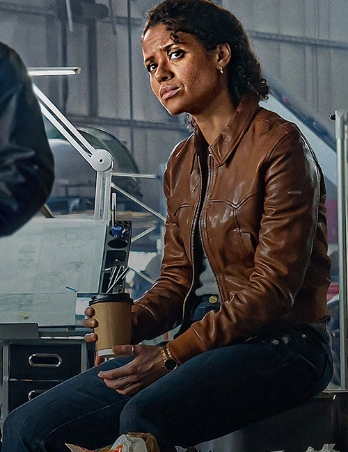 Lift Abby Brown Leather Jacket