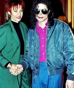 Michael Jackson Blue Bomber Jacket