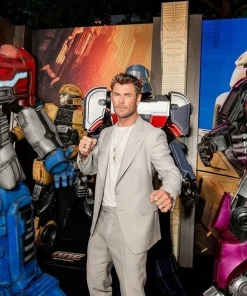 Optimus Prime Australian Premier Ice Blue Suit