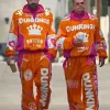 Ben Affleck Super Bowl Dunking Orange Tracksuit