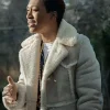 Black Mafia Family Jon Chaffin Shearling Fur Coat
