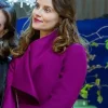 Christmas In Notting Hill Sarah Ramos Purple Coat