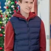 Everett Andres Navigating Christmas Blue Vest