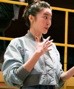 Lift 2024 Yun Jee Kim Cropped Bomber Jacket