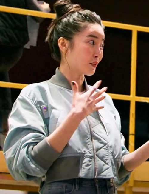 Lift 2024 Yun Jee Kim Cropped Bomber Jacket