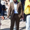 Lift Kevin Hart Double Breasted Brown Suit