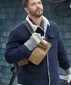 Marco Grazzini Christmas Under the Lights Blue Jacket