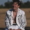 Saltburn Barry Keoghan Embroidered Jacket