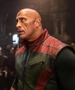 Callum Drift Red One Dwayne Johnson Leather Vest