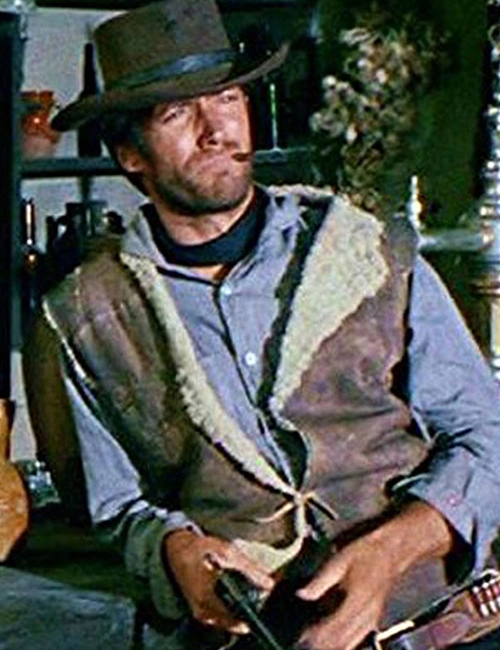 Clint Eastwood A Fistful of Dollars Brown Vest