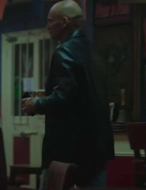 Damian Richardson 2024 Black Leather Jacket