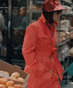 Elsbeth S02 Carrie Preston Red Wool Coat