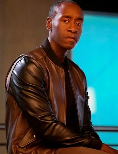 James Rhodes Civil War Leather Jacket