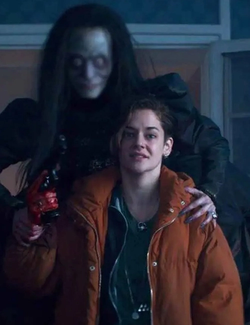 Marianne Emma Larsimon Orange Jacket