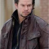 Mark Wahlberg Four Brothers Brown Leather Jacket