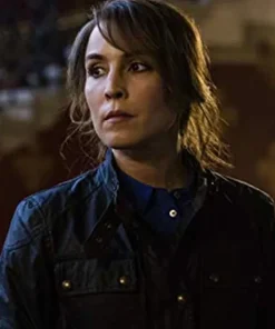 Noomi Rapace Tom Clancy’s Jack Ryan Harriet Baumann Leather Jacket