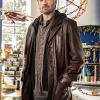 Red One Chris Evans Leather Jacket
