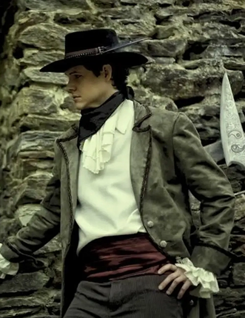 TV Series The Wheel Of Time Mat Cauthon Wool Long Grey Coat