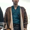 The Wheel Of Time Josha Stradowski Shearling Coat