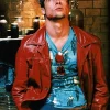 Brad Pitt Fight Club Leather Jacket