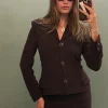 Hailey Bieber Black Blazer