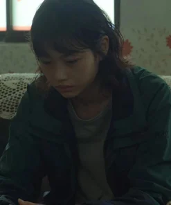 Squid Game Hoyeon Jung Green Jacket