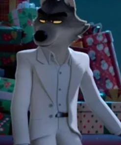 The Bad Guys 2 Animated Movie 2025 Mr. Wolf White Blazer