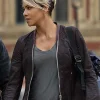 The Union Halle Berry Black Leather Jacket