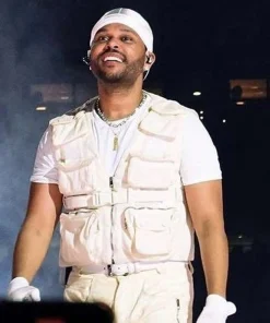 The Weeknd White Vest