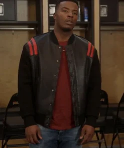 Daniel Ezra All American Black Leather Jacket