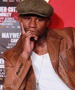 Floyd Mayweather Brown Blazer Jacket