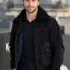 Aaron Taylor-Johnson Kraven the Hunter Black Suede Jacket
