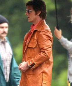 American Made Brown Leather Jacket
