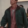 Arnold Schawrzenegger Total Recall Green Jacket