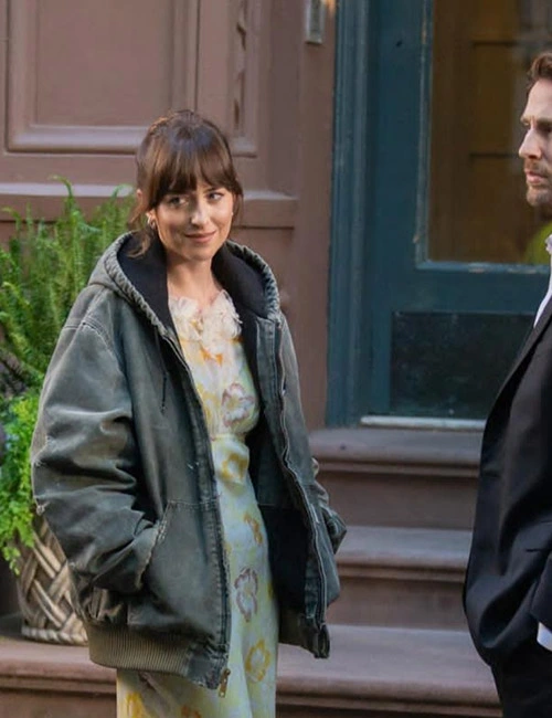 Dakota Johnson Materialists Hooded Jacket