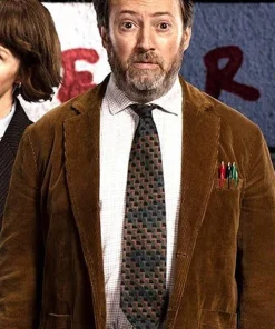 David Mitchell Ludwig 2024 Brown Blazer