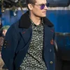 Fear The Walking Dead Kevin Zegers Blue Wool Coat