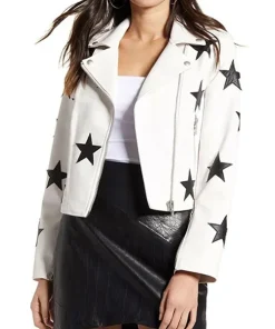 Haley Ferguson The Bachelor Star Leather Jacket