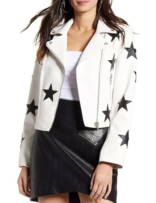 Haley Ferguson The Bachelor Star Leather Jacket