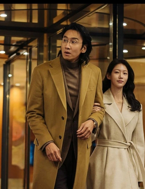 Lee Kwang soo Karma Brown Coat