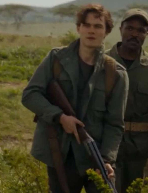 Levi Miller Kraven the Hunter Green Jacket